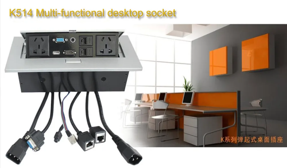 Tipo oculto, Tomada de poder pop-up, VGA,