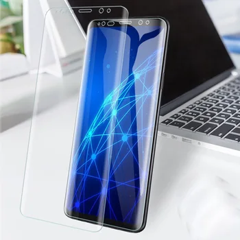 

200pcs/lot For Galaxy S10 Plus S10E Lite Soft Ultra Thin Clear Front 3D Curved Full Cover Screen Protector For Samsung Galaxy S9