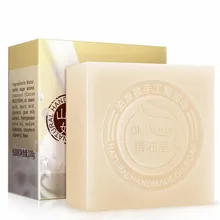 100 г ручной работы из козьего молока очищающее мыло для лица мыло для тела Уход За Кожей Отбеливание очиститель для лица увлажняющий молоко Эфирное