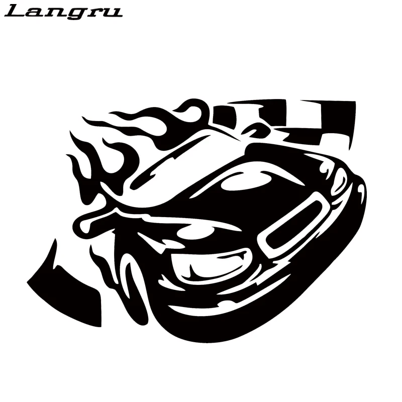 Langru Лидер продаж для Mopar череп виниловая наклейка графическое окно автомобиля Стайлинг Аксессуары графика Jdm