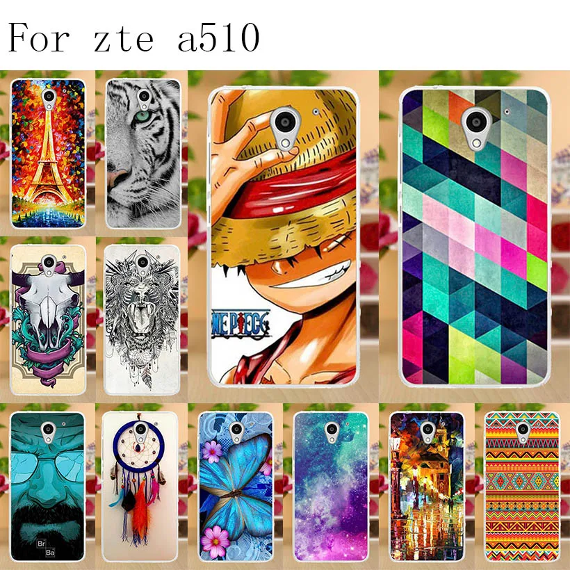 

Anunob Phone Case For ZTE Blade A510 Case Silicone Soft TPU Coque For ZTE Blade A510 A 510 Cover Bumper Funda For ZTE A510 Bags