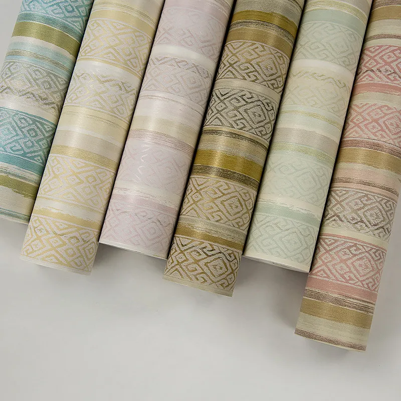 Beibehang high quality simple modern home wallpaper rolls sofa living