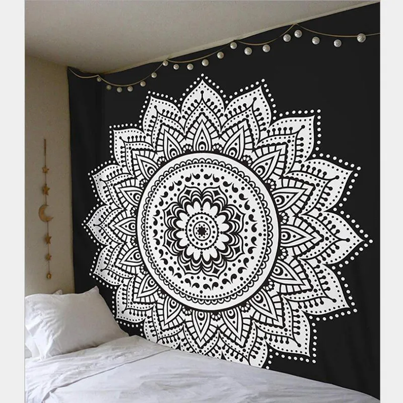 

Indian Mandala Home Printed Tapestry Wall Hanging For Home Decoration Tapestry Yoga Mat w3-new-LS-MTL01-1