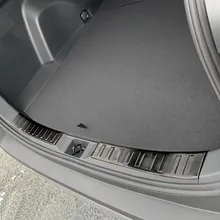 Edelstahl Hinten Cargo Einstiegsleisten-verschleiss-platten-schutzabdeckung Trim Abdeckung Auto Styling Zubehör Für Toyota Rav4 V XA50 2019 up