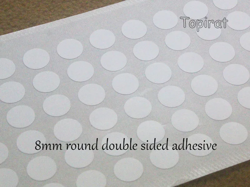 

Клей и уплотнение для подвесок-8 мм круглая двусторонняя клейкая лента для стекла клей-Двухсторонняя клейкая лента для ювелирных изделий