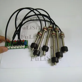 

FuLiSiTe 6color UV printer 1.5L 2L UV sub ink tank empty inks alarm ink box bottle alarm liquid sensor alarm+6pc liquid sensor