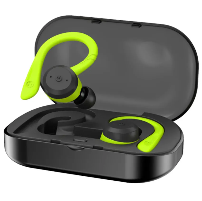 

IRONGEER 2018 New 4.2 ear mounted stereo dual ear ultra long standby wireless motion Bluetooth headset KC