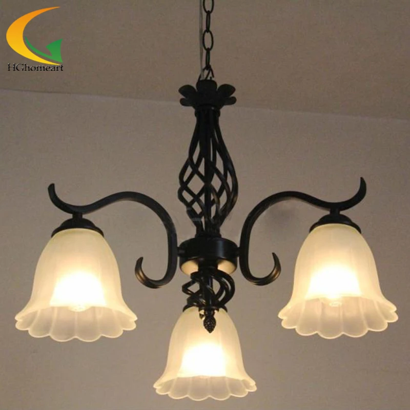 

European restaurant chandelier lamp guest bedrooms antique wrought iron chandelier lamp living room retro chandelier