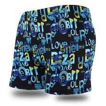 Мужские плавки с несколькими принтами, одежда для плавания, спортивные трусы, купальный костюм, пляжные боксерские шорты, купальный костюм