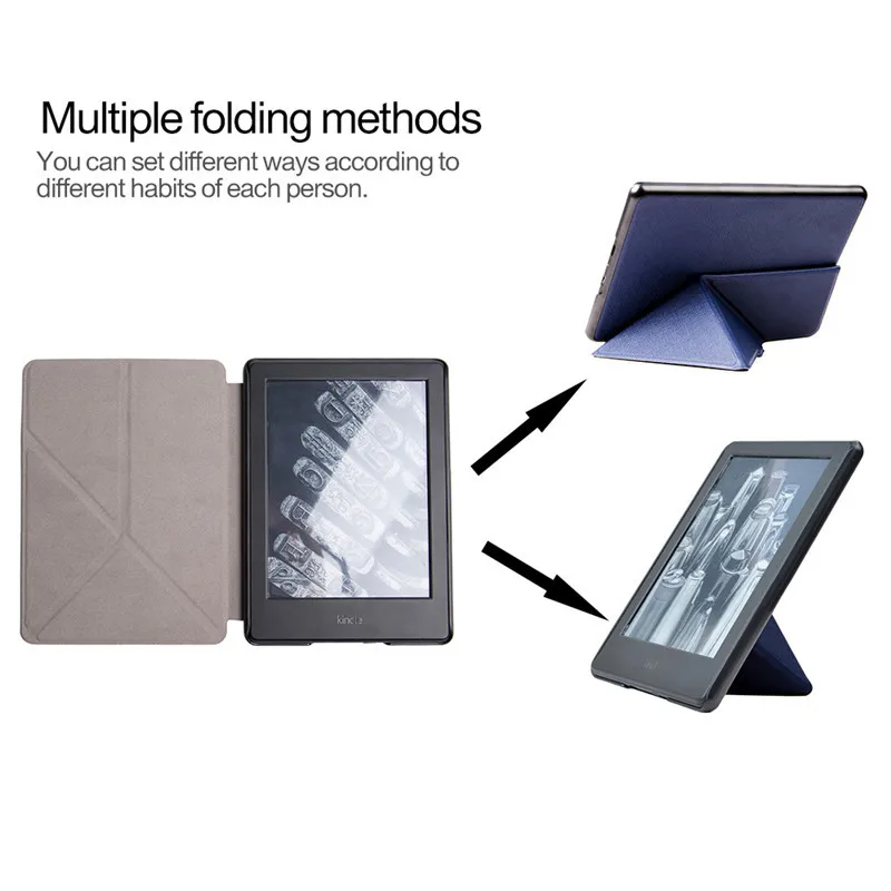 Новый чехол подставка из искусственной кожи для Amazon Kindle Paperwhite 4 6 дюймов выпуск 2018
