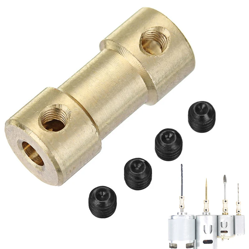 10 Pcs Brass Coupler Spindle Motor Shaft Coupling Connector for EleksMill Engraver CNC Router S7JN | Игрушки и хобби