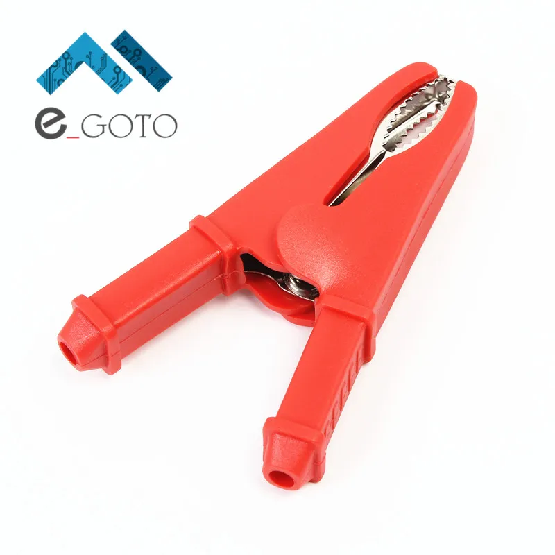 75mm Electrical Test Clip Red Copper Alligator Clips 1000V 40A H 5028