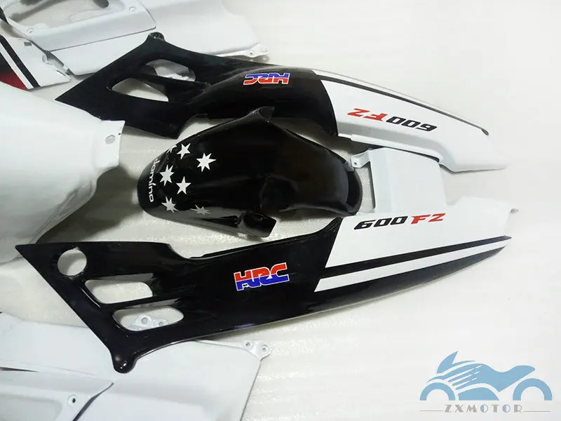 ABS обтекатель комплект для HONDA CBR 600 F2 1991 1992 1993 1994 моторные Обтекатели Красный, черный, белый road CBR600F2 91 92 93 94 AS7