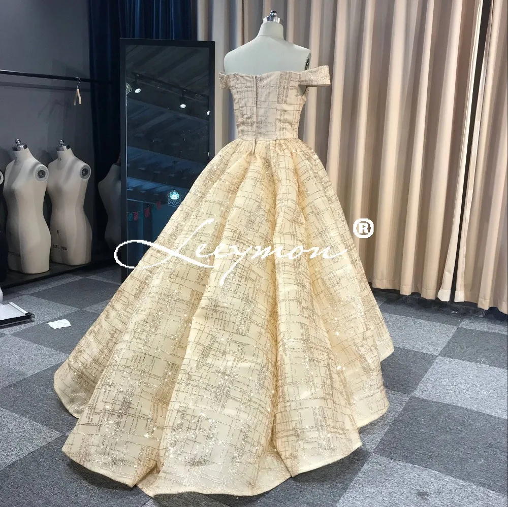 Robe De Soiree золото с блестками вечернее платье, с вырезом лодочкой бальное платье вечернее длинное официальное плиссированное платье