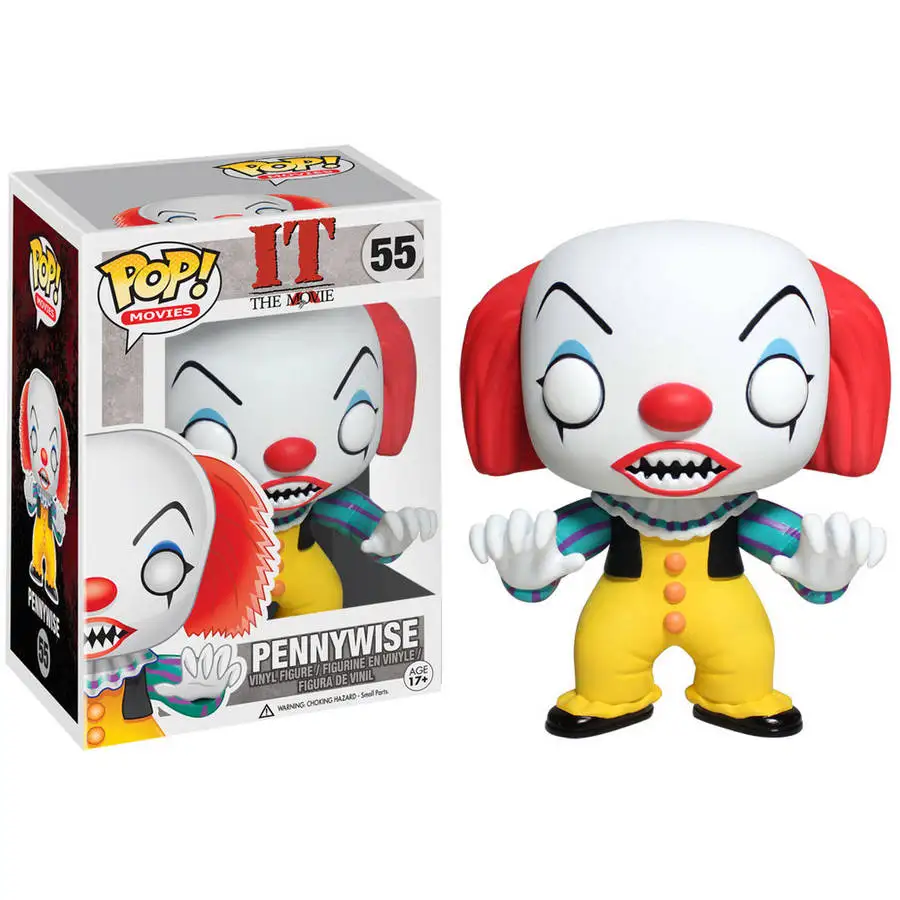 

Funko pop Official Horror Movie: Stephen King's IT - PENNYWISE Vinyl Figure Collectible Model Toy with Original Box