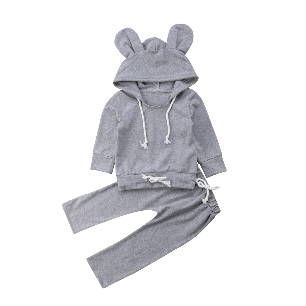 

Newborn Infant Outfit Suits Cute Lovely Mouse Pattern Baby Boys Girls Clothes Toddler Hoodie Sweatshirts+Pants 2Pcs Clothes Sets