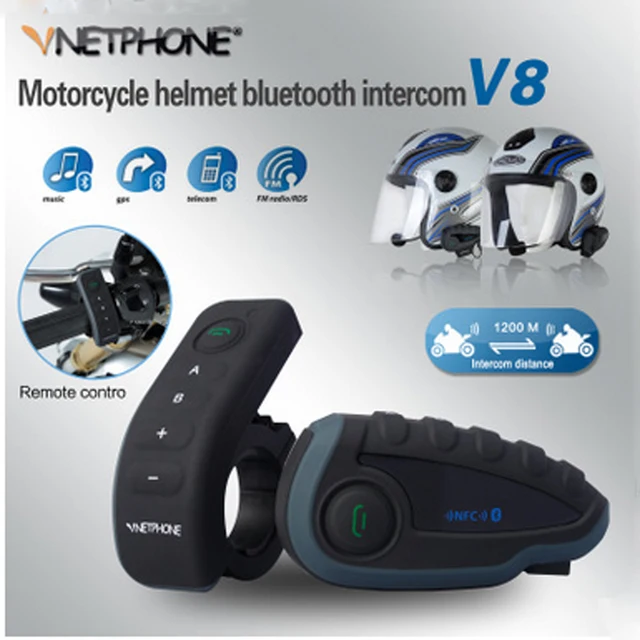 Buy V8 Bluetooth Motorcycle Helmet