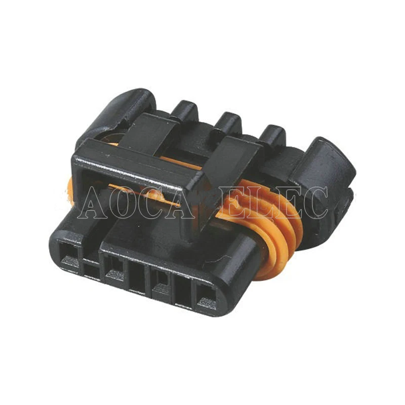 

AMP 3-12162144 wire connector female cable connector male terminal 4 pin connector Plugs sockets seal Fuse box DJ7043Y-1.5-21