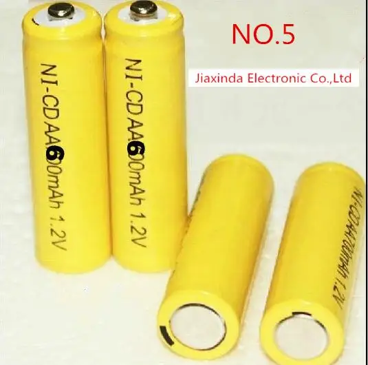 Новая батарея AA600mAh 1 2 V AA NO.5 600mah Ni-Cd аккумуляторные батареи | Электроника