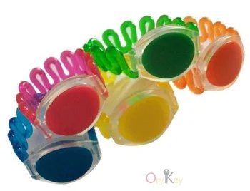 

100pcs Waterproof 125Khz RFID Wristband EM4100 ID Silicone Bracelet Watch Card