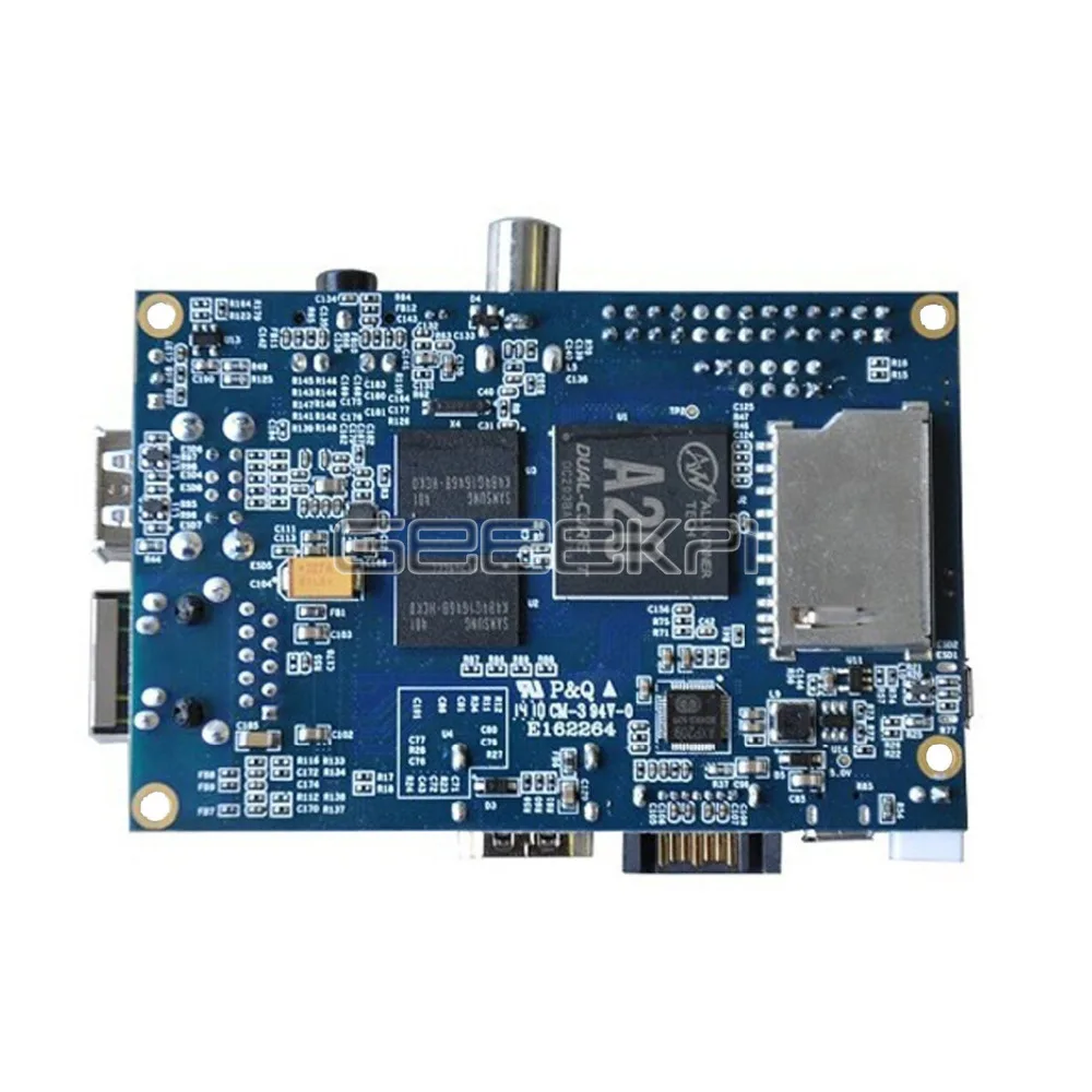 Banana Pi M1 A20, двухъядерный, с открытым исходным кодом, макетная плата, одноплатный компьютер, акриловый чехол