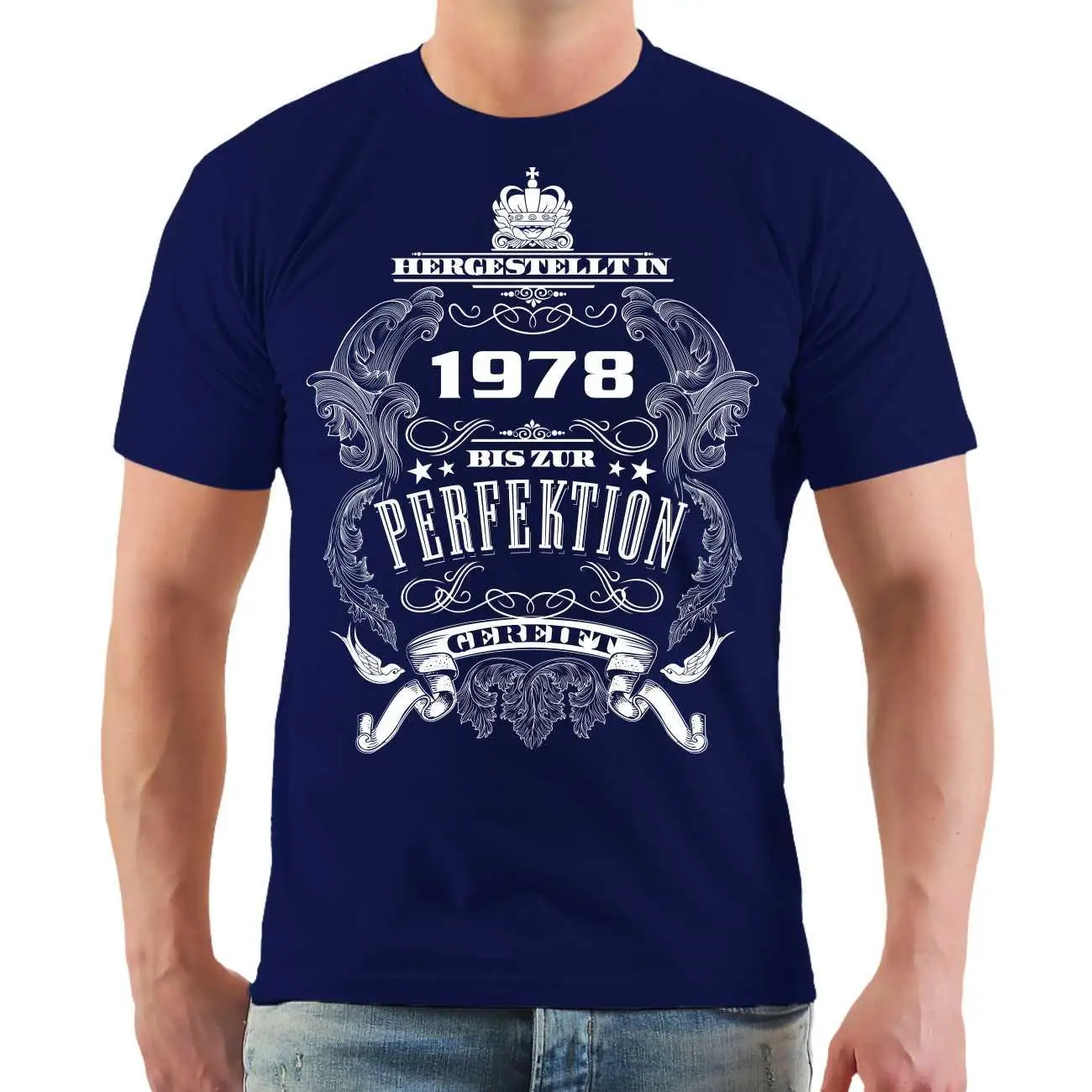 Высокое качество Bis Zur Perfektion Gereift 1978 Geschenk 2018 Geburtstag Vierzigster 40 (40 й день рождения)