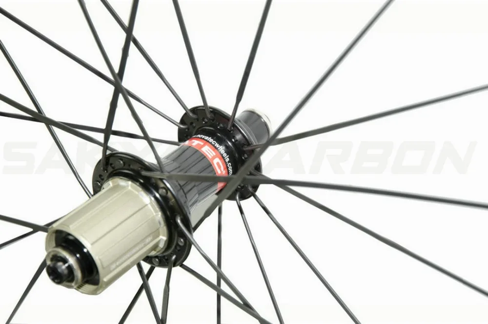 Discount Novatec 291SL 482SL carbon wheels clincher Tubular wheels for Road Bike 24mm 35mm 38mm 45mm 50mm 60mm 88mm deep are avaliable 8