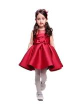 BABY WOW Princess Flower Girl Dresses for Weddings 1 Year Birthday Dress Lace Baptism Christening Gowns