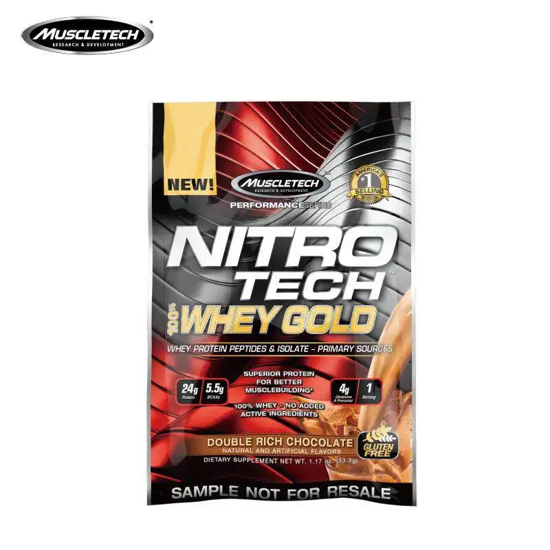 

Muscle Technology Gold Medal Nitrogen Protein Powder 1 bag of 33g Strengthen Muscles and Improve Immunity