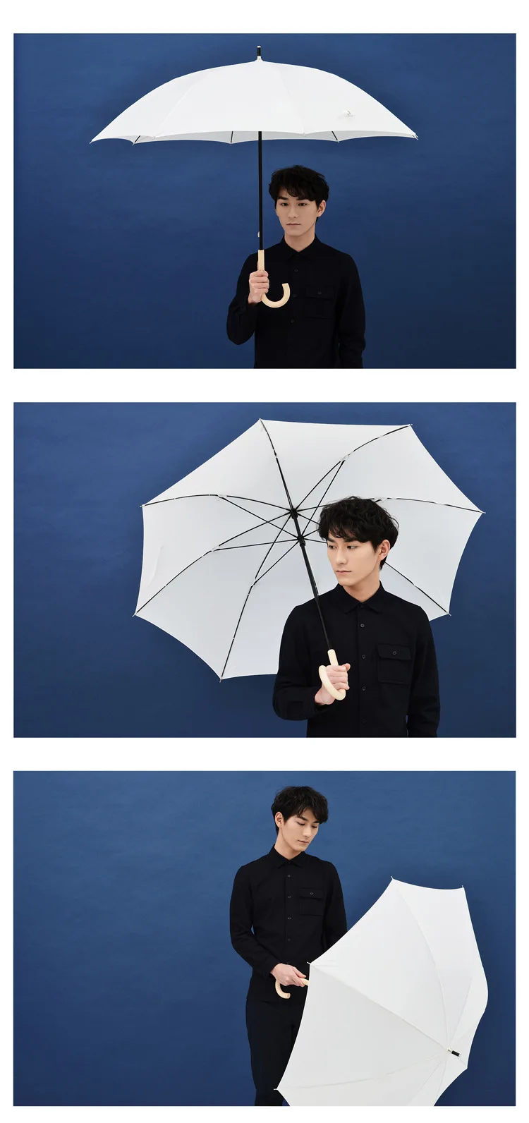 Tiohoh зонтик в японском стиле дождь для женщин и мужчин ветрозащитный тефлоновая ткань большой зонт кленовый ручной Зонт «гольф» бизнес Paraguas