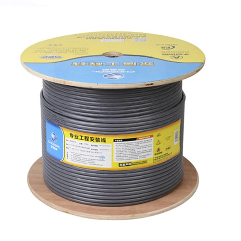 Choseal 30 летие QS6169A cat6a сетевой кабель двойное экранирование витая пара гигабитная