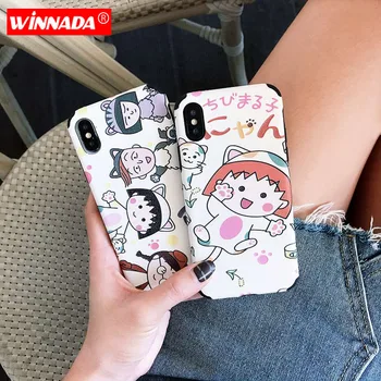 Case for iphone 8 case For iPhone X XS 7 8 6 6s plus XR Maruko Back Cover for iphone 7 case for iPhone XS MAX para Case for iphone 8 case For iPhone X XS 7 8 6 6s plus XR Maruko Back Cover for iphone 7 case for iPhone XS MAX para