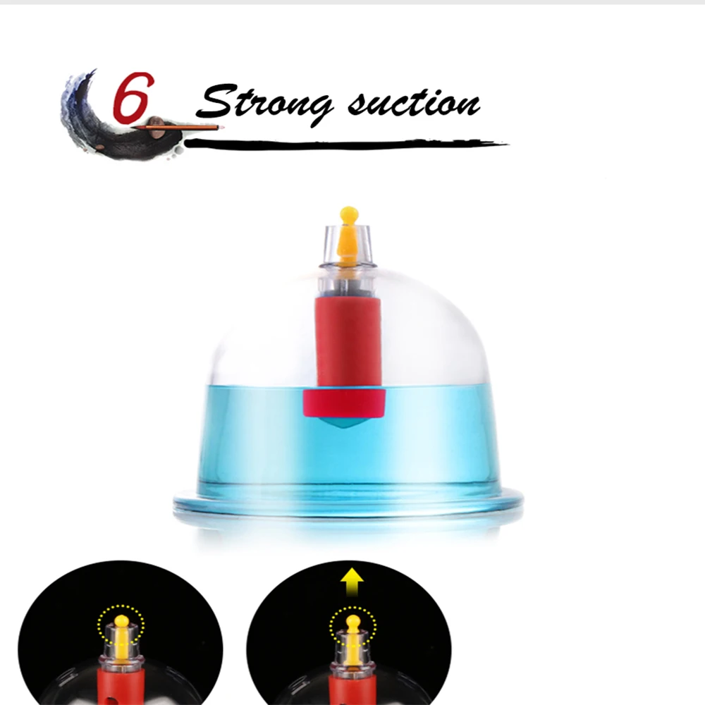 Drop Shipping Suction Cups Jar Acupunture Vacuum Cupping Set Massager Bank vacuum suction therapy cupping set cans for massage Drop Shipping Suction Cups Jar Acupunture Vacuum Cupping Set Massager Bank vacuum suction therapy cupping set cans for massage
