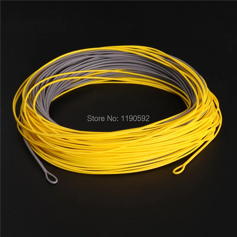 Maximumcatch يطير windcutter خط 100ft 4wt-8wt الوزن قدما العائمة يطير خط الصيد مع 2 ملحومة الحلقات