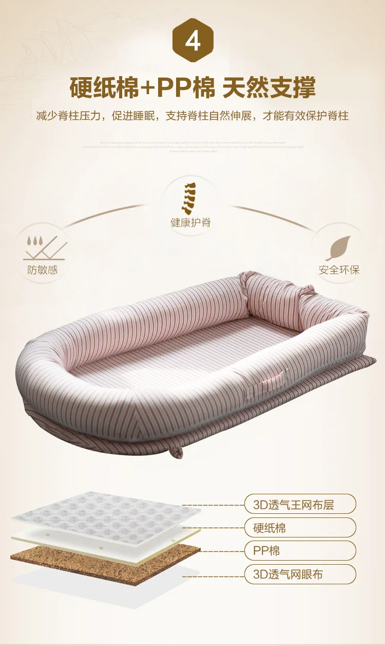 Berço do Bebê Berço da Cama do Bebê Portátil Berçário Viajar Infantil Criança Dormir Imitação Uterina Cama 10 Cheap Berços