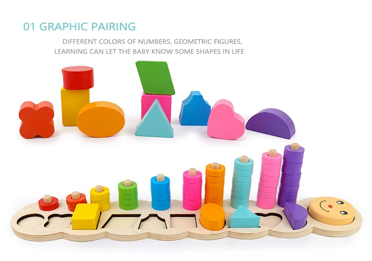 8 wood toys for children