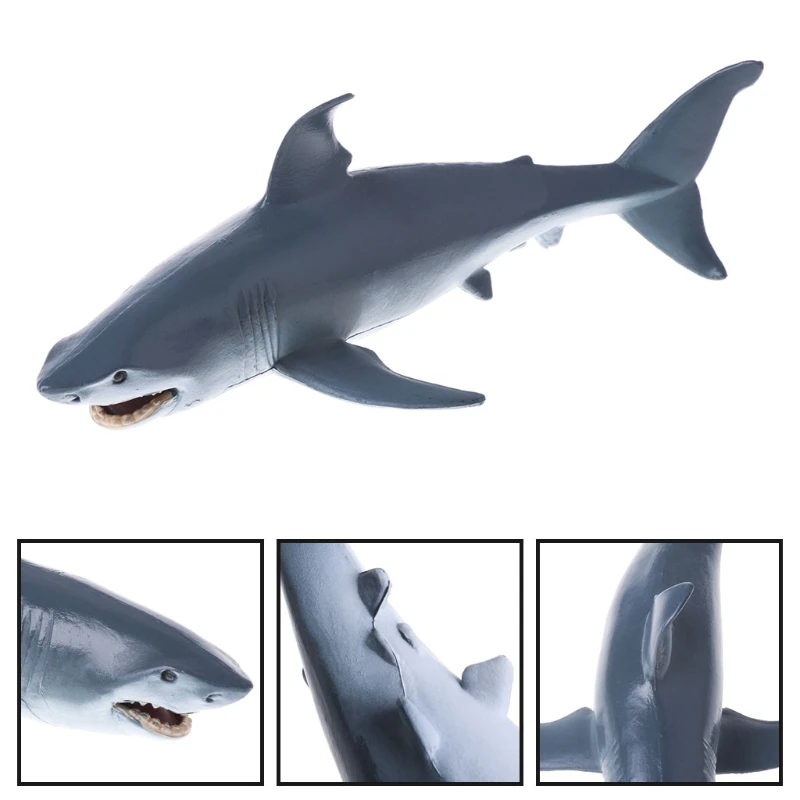 Shark Simulation Animal Model Action Figures Toy Educational Collection Gift Shark Simulation Animal Model Action Figures Toy Educational Collection Gift