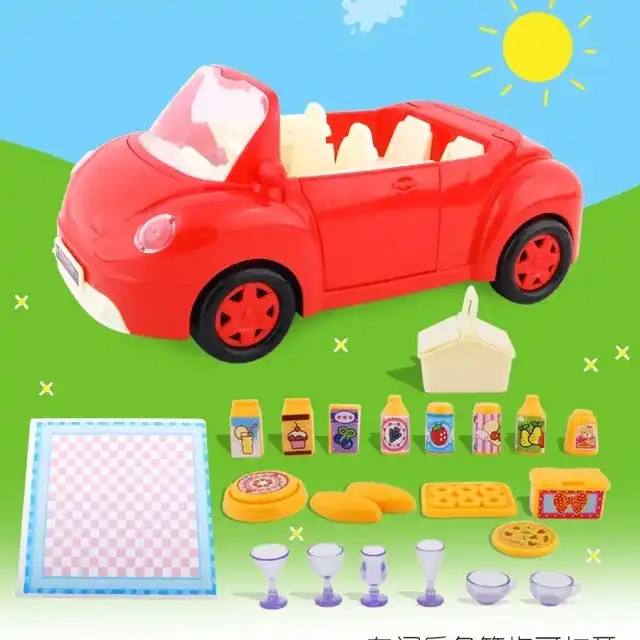lol doll picnic car
