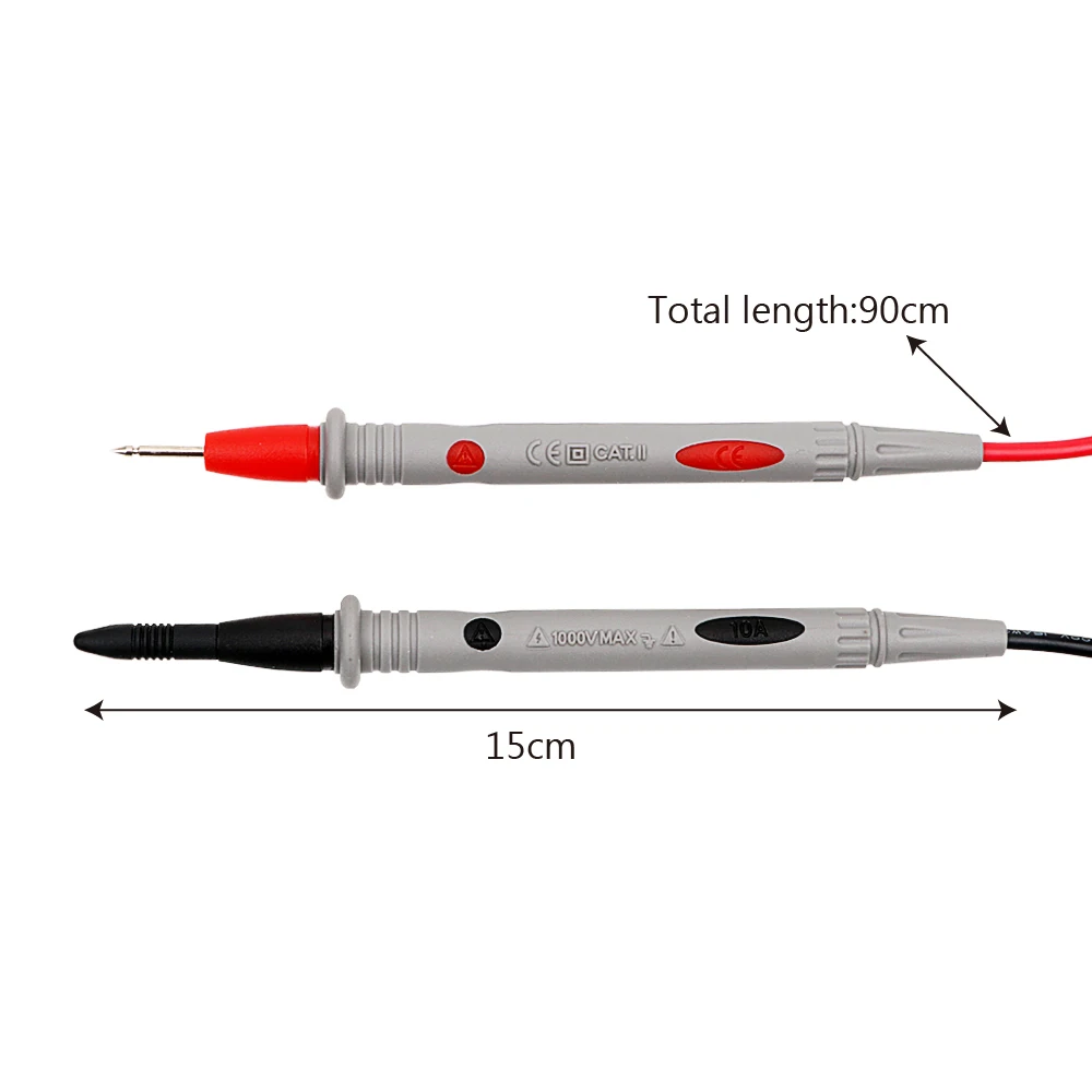 DIYWORK 1 пара практичный тестовый мультиметр ручка кабель 110 см Цифровой мультиметр свинцовый зонд провода Универсальный