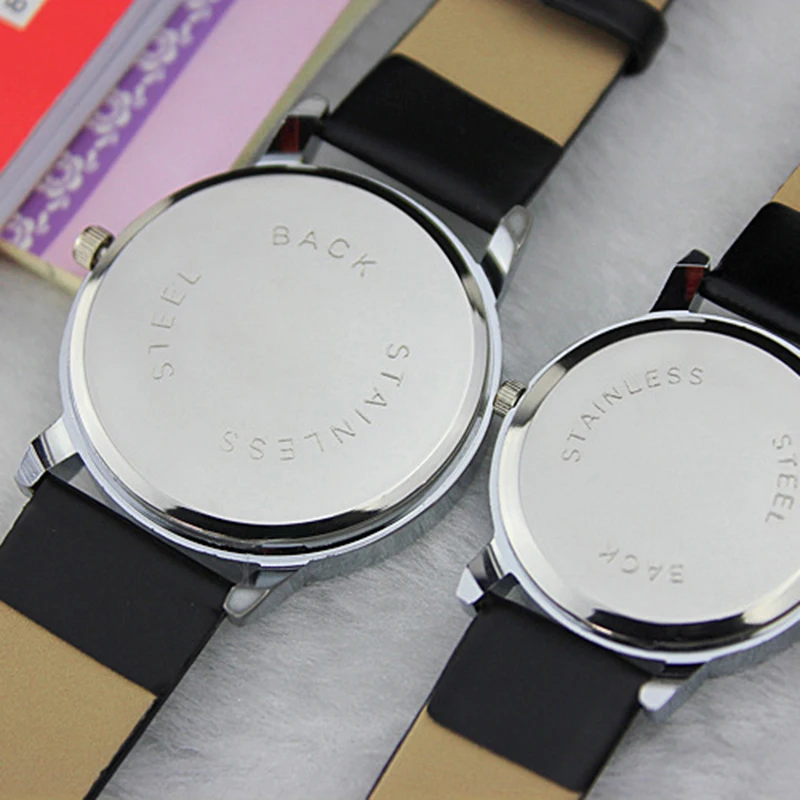 Watch Men Women Watches Korean Students Trend Personality Belt Fashion Watch Large Dial Number Couples Wristwatch 1 Watch Men Women Watches Korean Students Trend Personality Belt Fashion Watch Large Dial Number Couples Wristwatch 4
