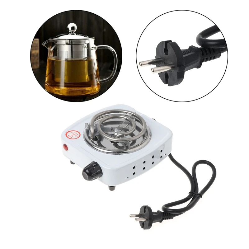 500W Electric Stove Hot Plate Burner Travel Cooking Appliances Portable
