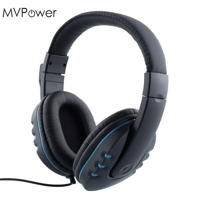 MVpower 1.2m Cable Wired Gaming Headphone with Microphone Mic Stereo