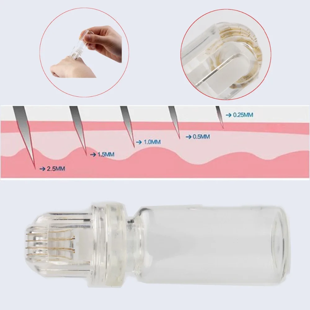 64-Micro-Needle-Hydra-Titanium-Tips-Derma-Needles-Skin-Care-Anti-Aging-Bottle-Roller-Serum-Injection