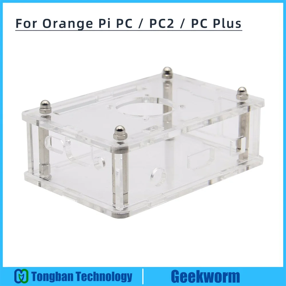 

Orange Pi PC / PC 2 / PC Plus Acrylic Case Transparent Box Protective Case Shell Compatible with Orange Pi