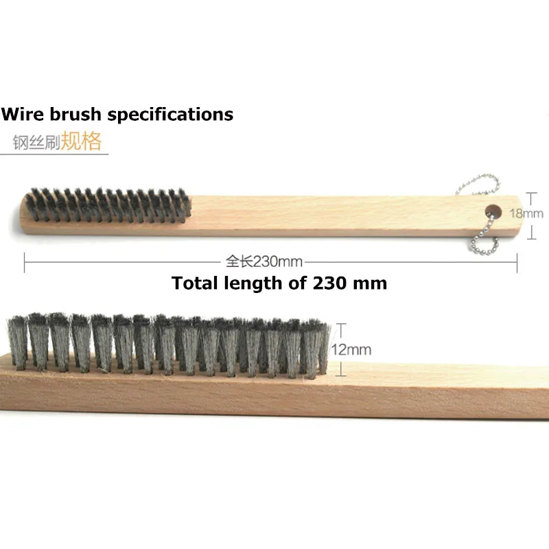 L230mm standard wire D0.04mm High quality elastic Steel wire brush for Anilox roller cleaning L230mm standard wire D0.04mm High quality elastic Steel wire brush for Anilox roller cleaning