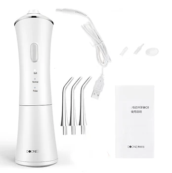 

Oral Irrigator Electric Rechargeable Portable Dental Irrigator Teeth Cleaning Oral Dental Floss Water Jet