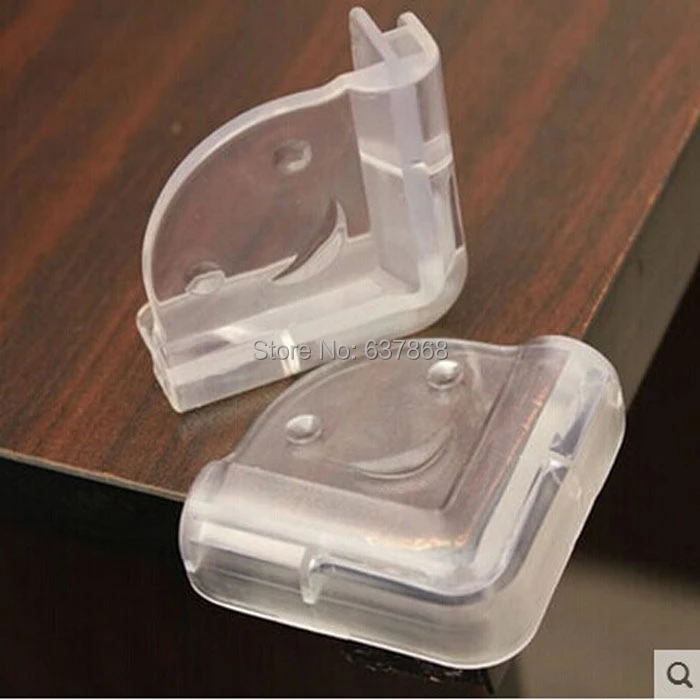 de esquina de mesa de vidrio, producto de seguridad para bebé, forma de ángulo, goma sólida, protector de de seguridad, gratuito, 2 uds.|desk corner protectors|glass table corner guardstable