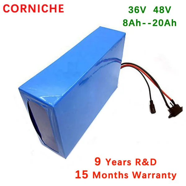36V 48V 8Ah 10Ah 12Ah 15Ah 20Ah 30Ah Электрический велосипед Батарея E Scooter аккумулятор литиионый