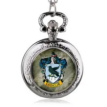 Мода движение кварцевые карманные часы Ravenclaw Милая птица ожерелье цепь Дети День рождения подарки на Рождество