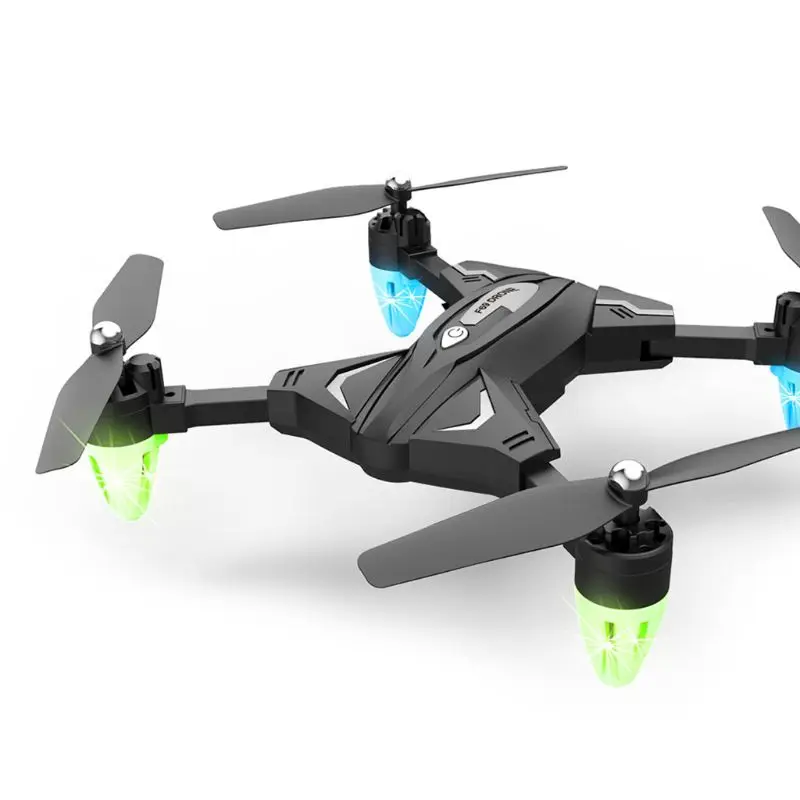 F69 складной Радиоуправляемый вертолет Дрон HD камера 480 P/1080 P wifi FPV высота удержания Безголовый режим модель квадрокоптера
